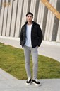 WAJKBD187M - ĐEN_1 Ảnh của Áo jacket 3 lớp dáng ngắn